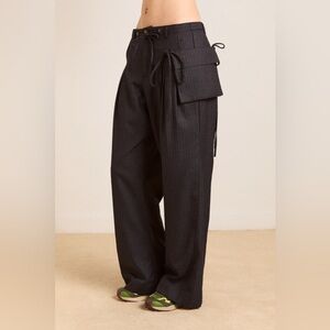 Damson Madder Tatianna Trouser - Pinstripe